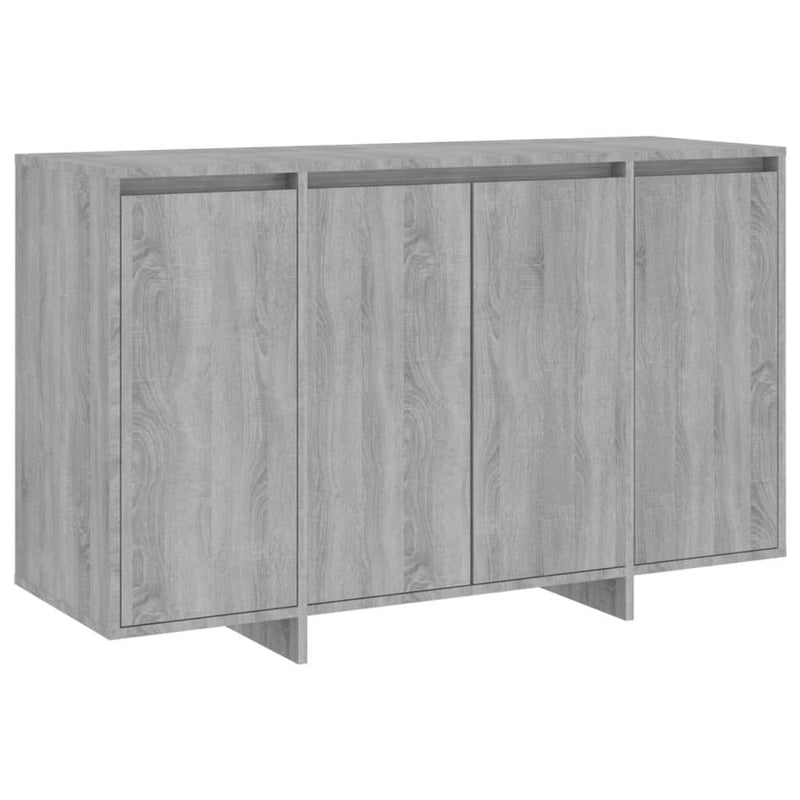 Sideboard Grey Sonoma 120x41x75 cm Engineered Wood