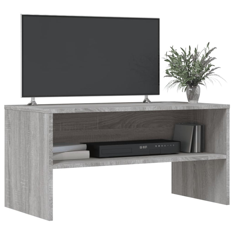 TV Cabinet Grey Sonoma 80x40x40 cm Engineered Wood