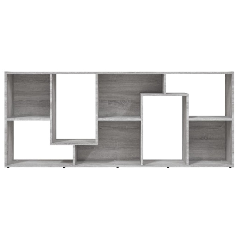 Book Cabinet Grey Sonoma 67x24x161 cm Engineered Wood