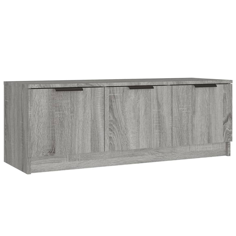 TV Cabinet Grey Sonoma 102x35x36.5 cm Engineered Wood