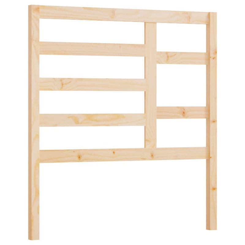 Bed Headboard 96x4x104 cm Solid Wood Pine