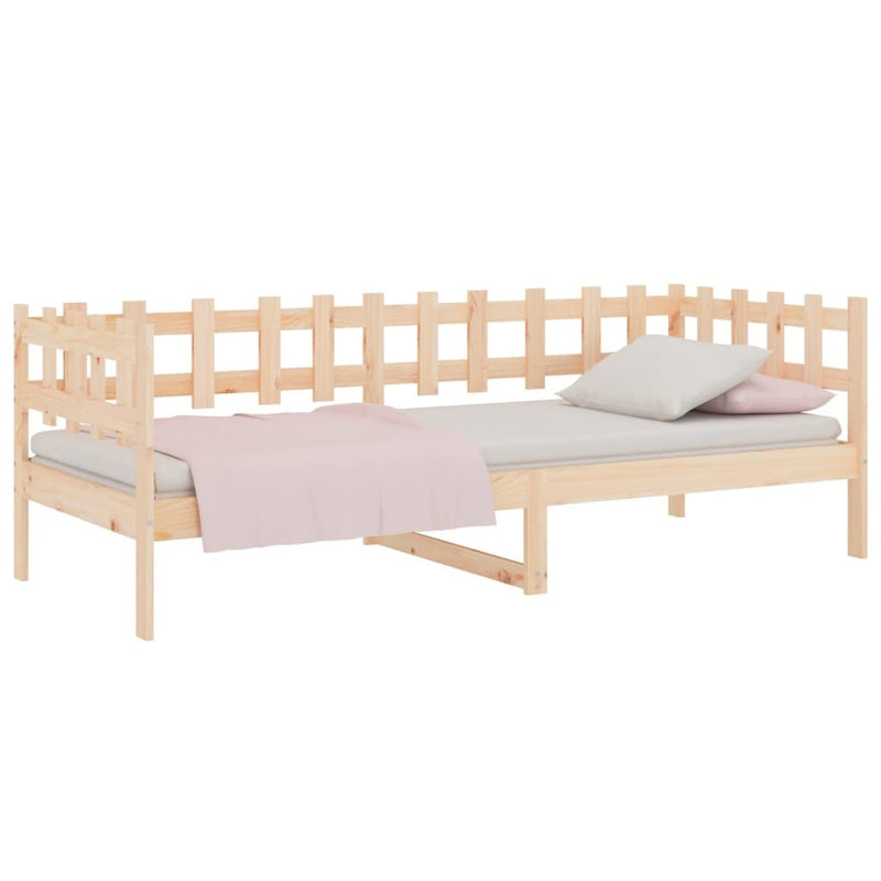 Day Bed without Mattress 90x200 cm Solid Wood Pine