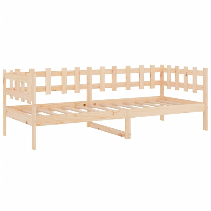 Day Bed without Mattress 90x200 cm Solid Wood Pine