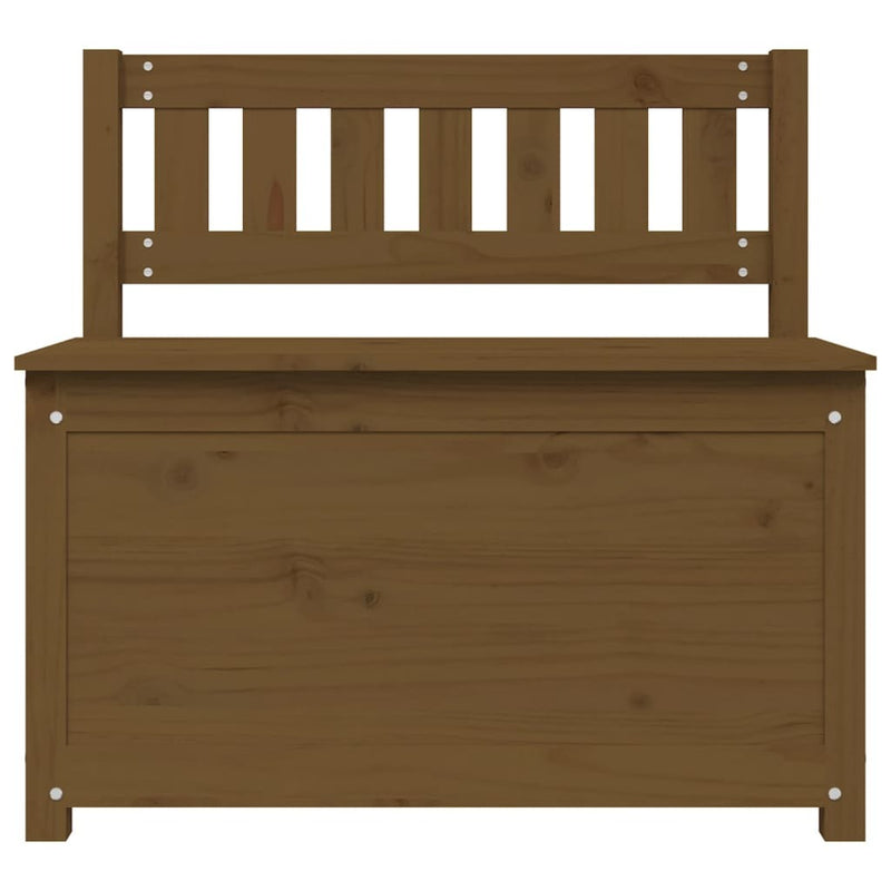 Bench Honey Brown 80x41x77 cm Solid Wood Pine