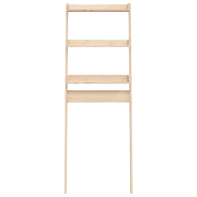 Toilet Rack 63.5x32x179 cm Solid Wood Pine