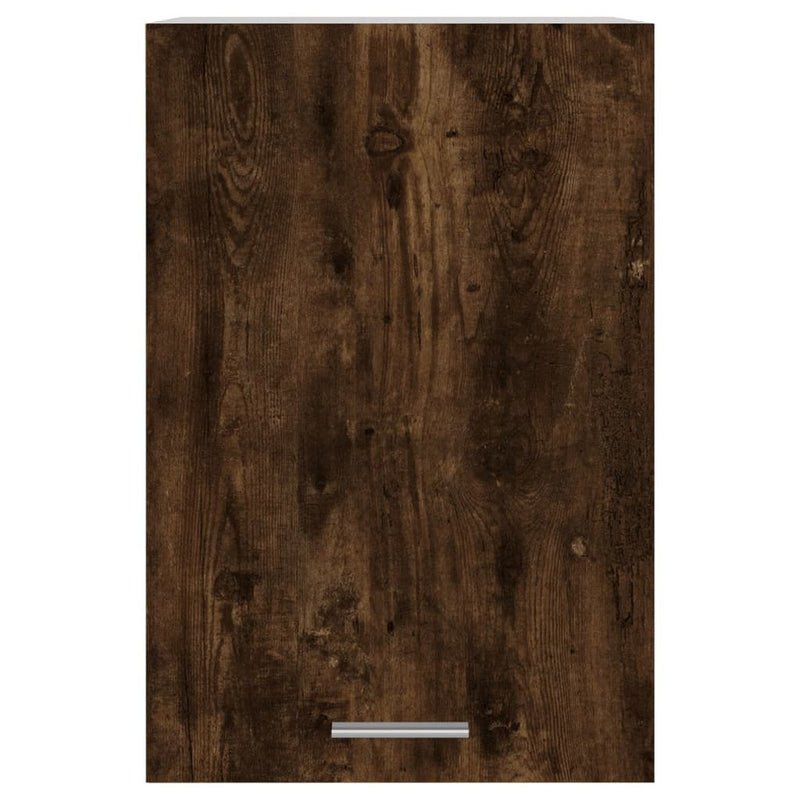 Hanging Cabinet Smoked Oak 39.5x31x60 cm Engineered Wood