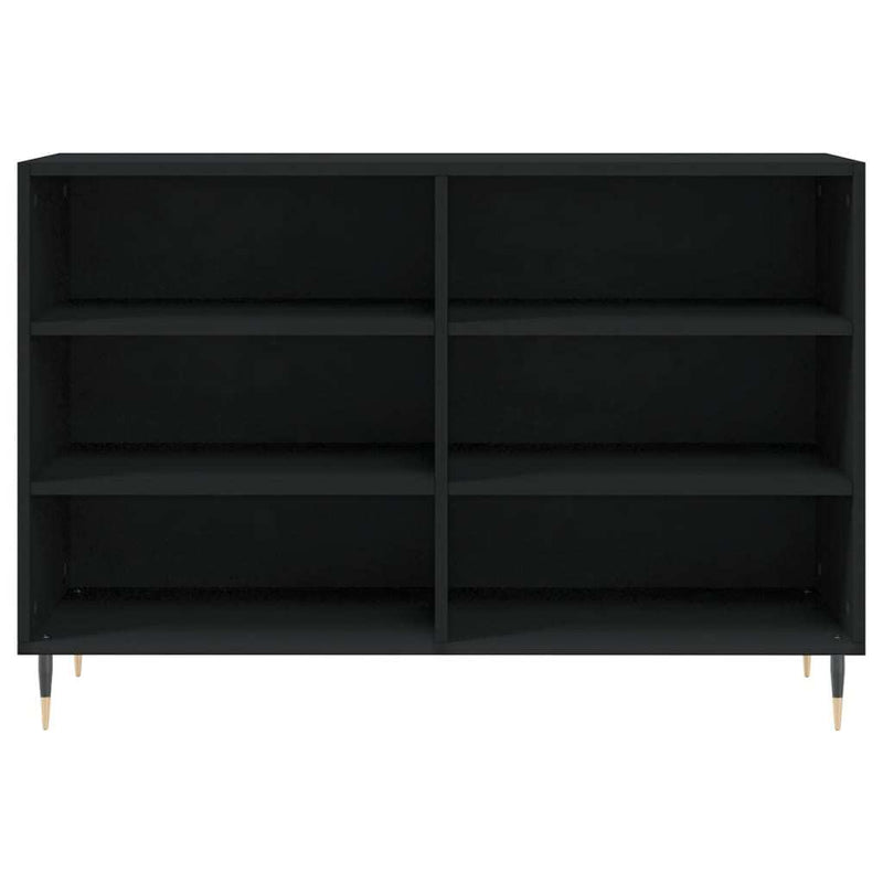 Sideboard Black 103.5x35x70 cm Engineered Wood