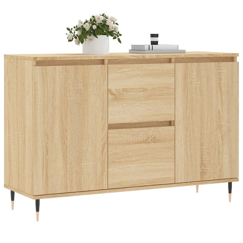 Sideboard Sonoma Oak 104x35x70 cm Engineered Wood