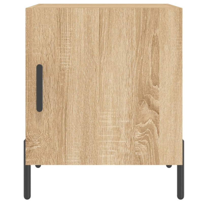 Bedside Cabinet Sonoma Oak 40x40x50 cm Engineered Wood