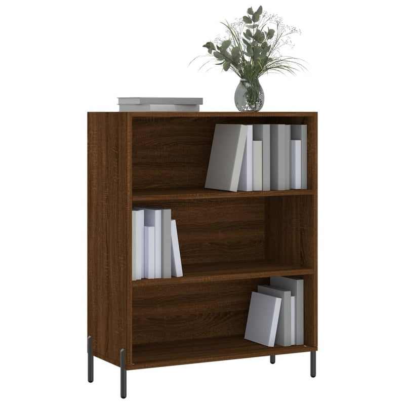 Shelf Cabinet Brown Oak 69.5x32.5x90 cm Engineered Wood