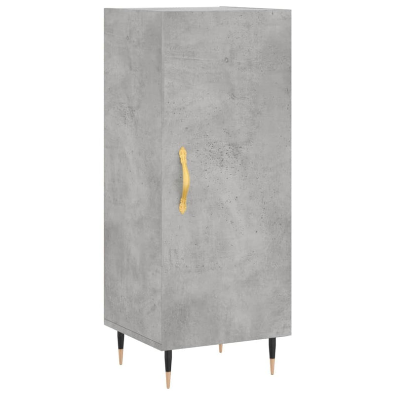 Sideboard Concrete Grey 34.5x34x90 cm Engineered Wood