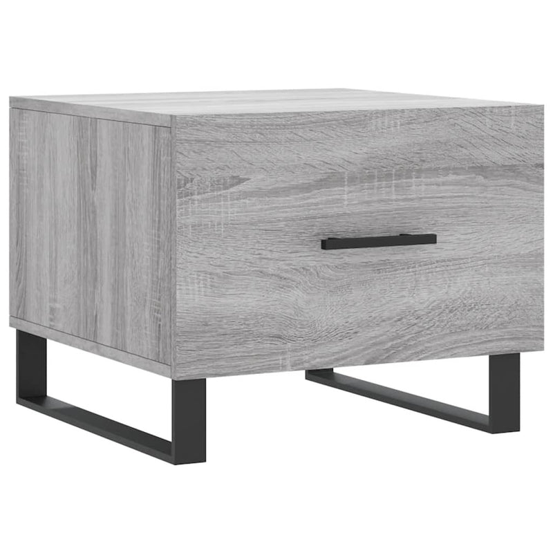 Coffee Table Grey Sonoma 50x50x40 cm Engineered Wood