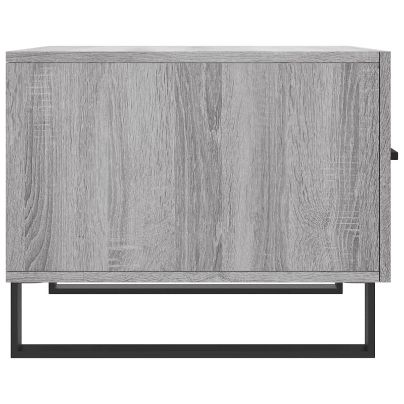 Coffee Table Grey Sonoma 50x50x40 cm Engineered Wood