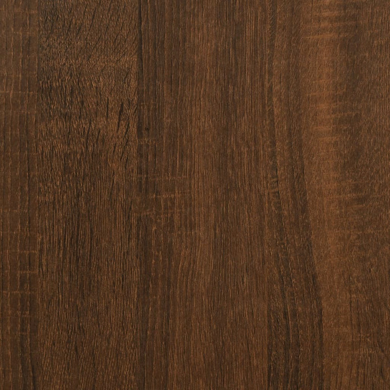 Wall Cabinet Brown Oak 60x36.5x35 cm Engineered Wood