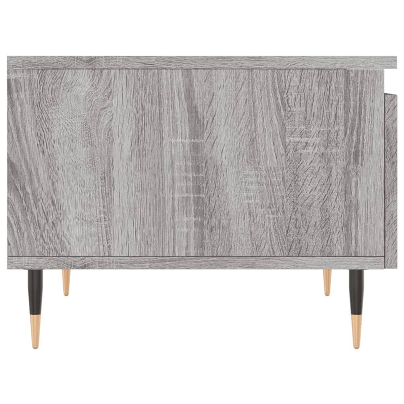 Coffee Table Grey Sonoma 50x46x35 cm Engineered Wood