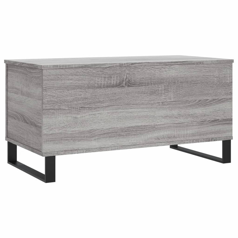 Coffee Table Grey Sonoma 90x44.5x45 cm Engineered Wood