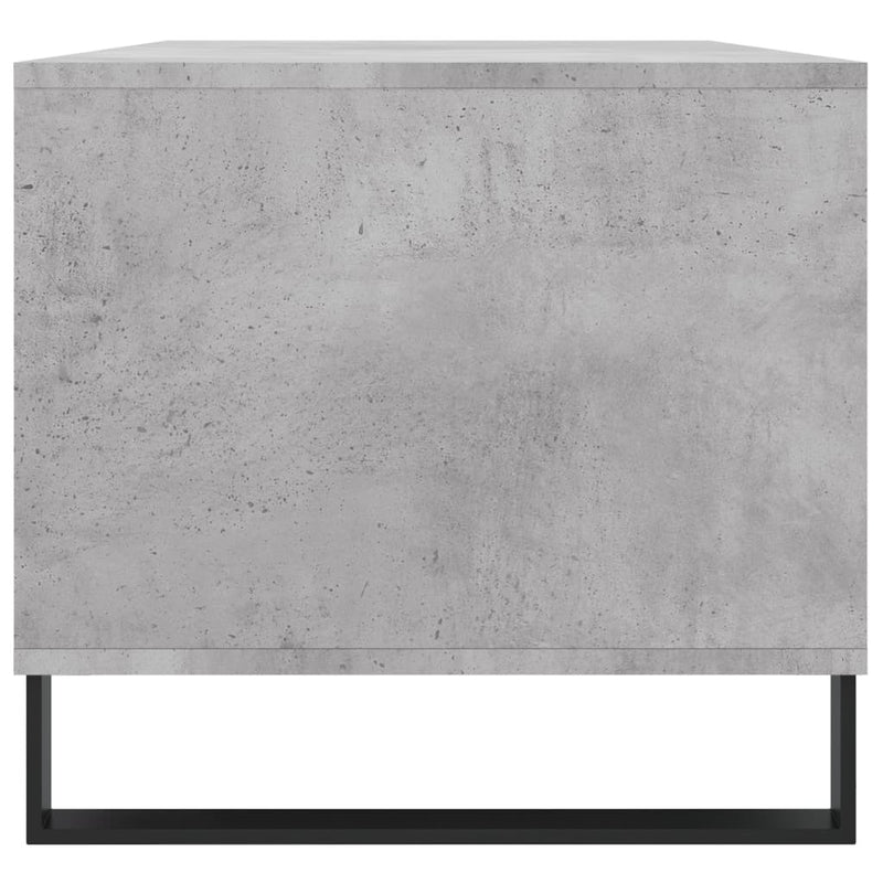 Coffee Table Concrete Grey 90x49x45 cm Engineered Wood