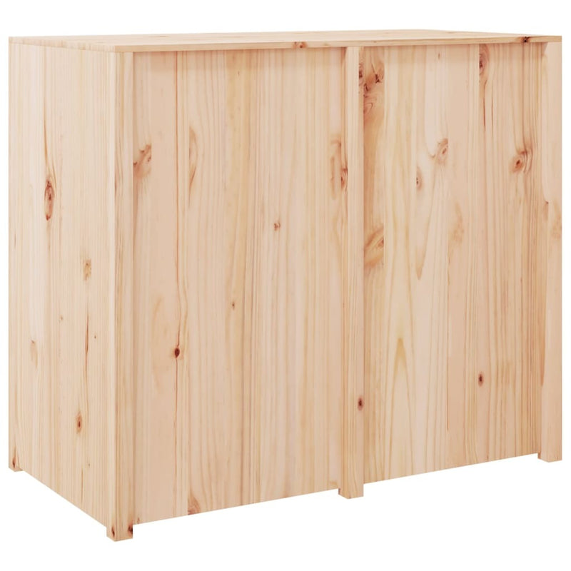 Outdoor Kitchen Cabinet 106x55x92 cm Solid Wood Pine