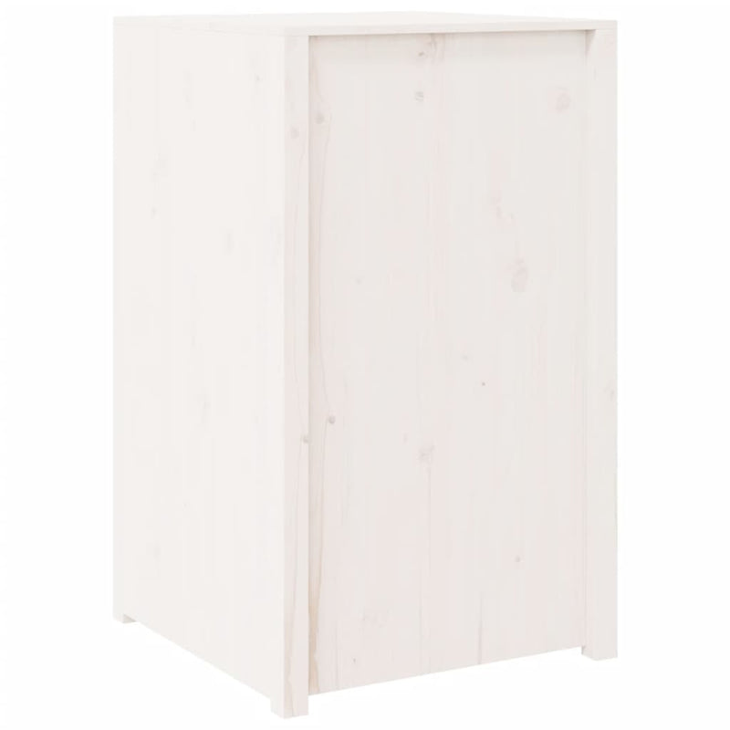 Outdoor Kitchen Cabinet White 55x55x92 cm Solid Wood Pine