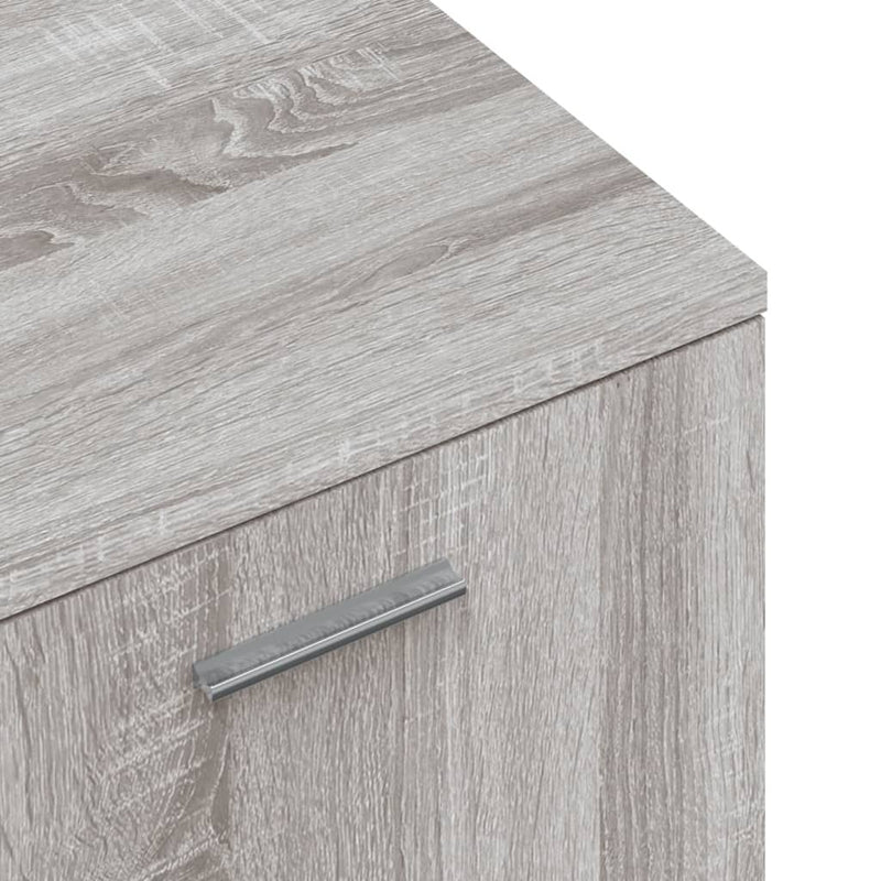 TV Cabinet Grey Sonoma 120x34x37 cm Engineered Wood