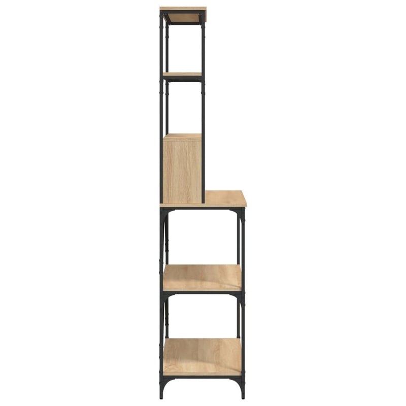 Baker's Rack 6-Tier Sonoma Oak 90x40x180 cm Engineered Wood