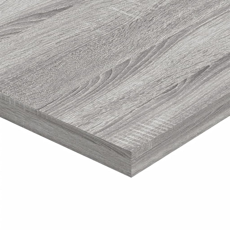 Wall Shelves 4 pcs Grey Sonoma 60x40x1.5 cm Engineered Wood