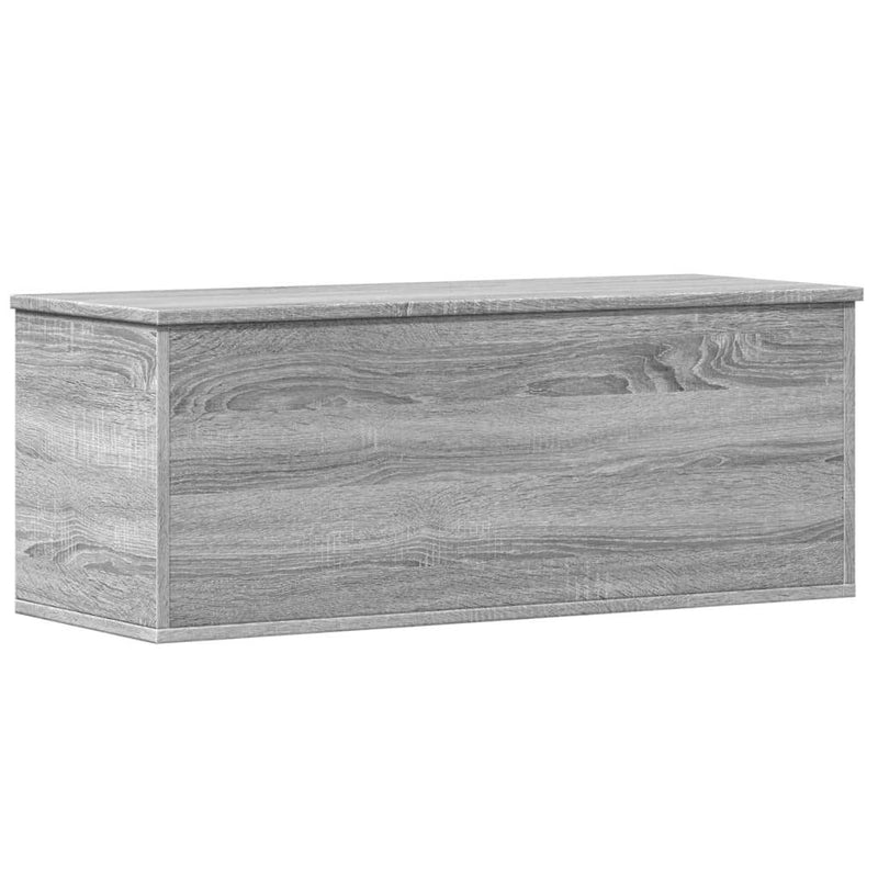 Storage Box Grey Sonoma 90x35x35 cm Engineered Wood