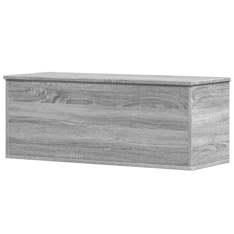 Storage Box Grey Sonoma 90x35x35 cm Engineered Wood