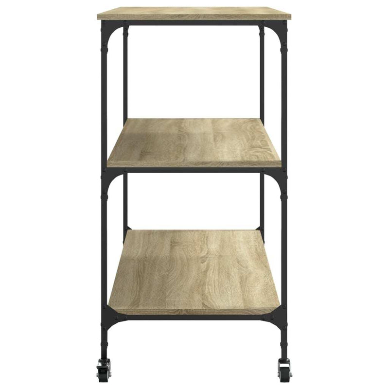 Kitchen Trolley Sonoma Oak 102x50x95 cm Engineered Wood