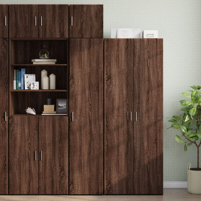 Wall Cabinet Brown Oak 40x42.5x40 cm Engineered Wood