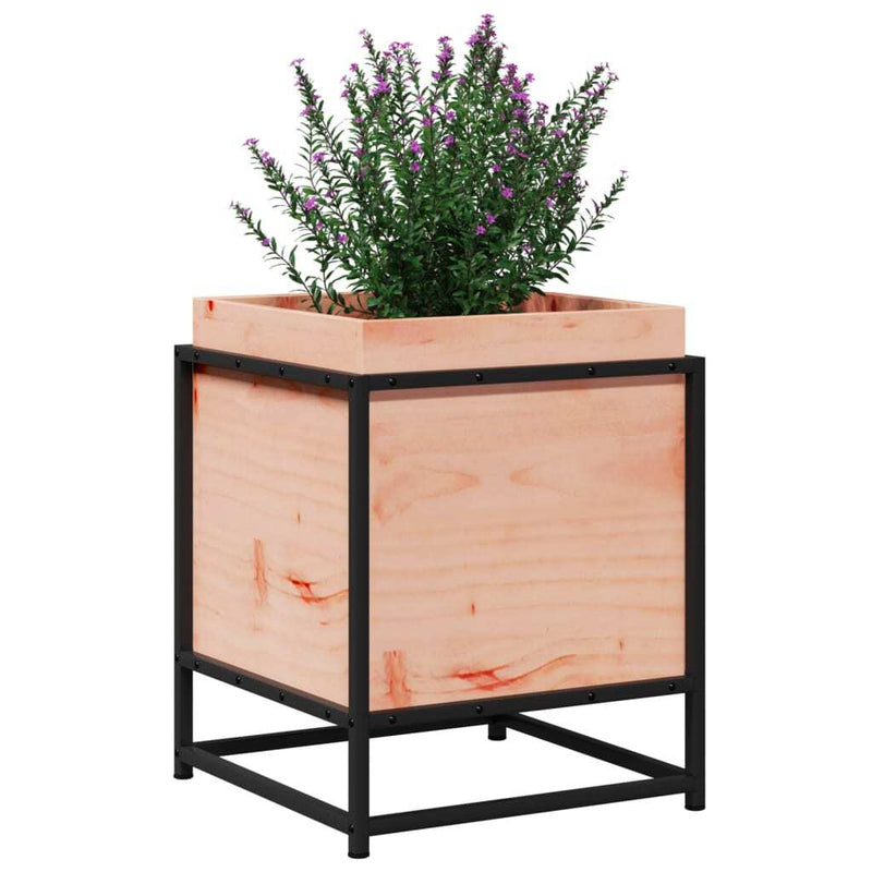 Garden Planter 40x40x50 cm Solid Wood Douglas