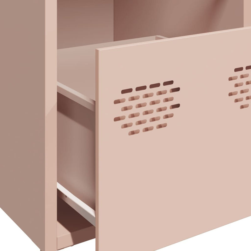 Sideboard?Pink 101.5x39x73.5 cm Cold-rolled Steel