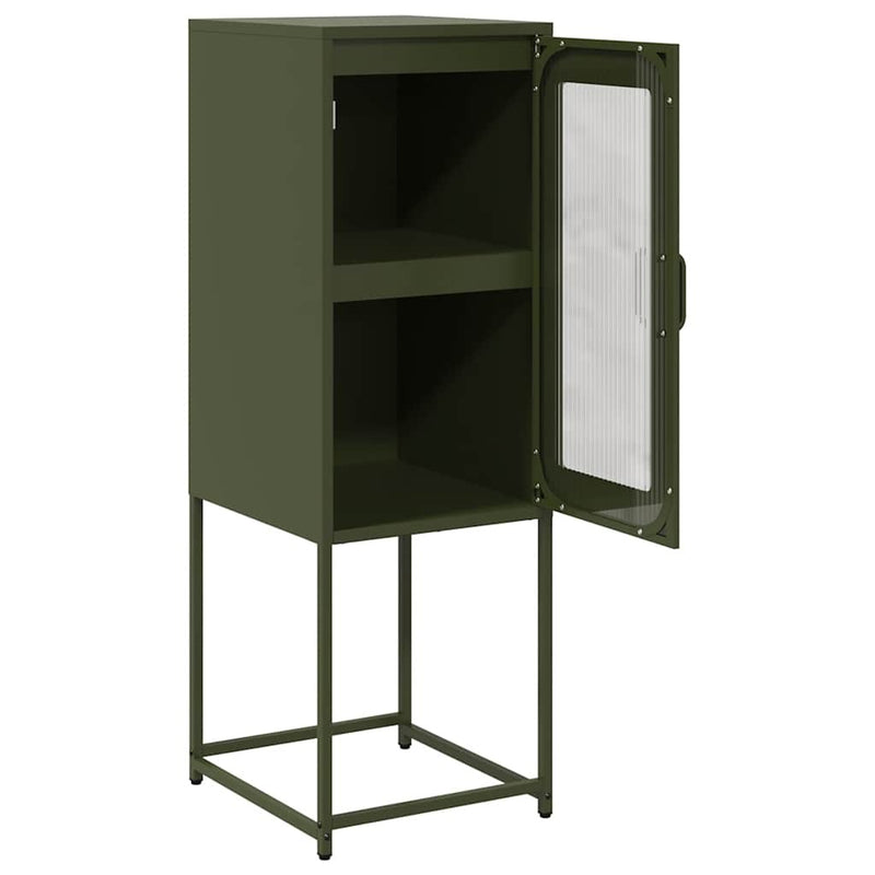 Sideboard Olive Green 36x39x107 cm Cold-rolled Steel