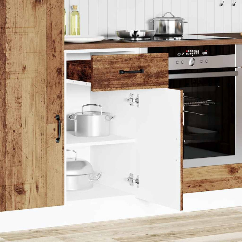 Kitchen Base Cabinet Kalmar Old Wood Engineered Wood