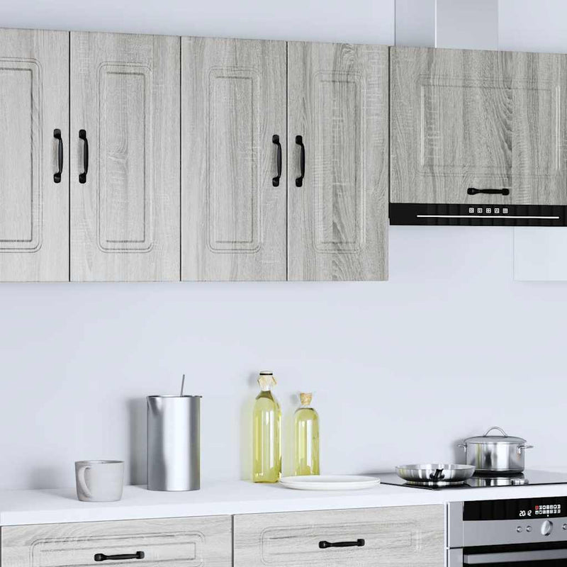 Kitchen Wall Cabinet Kalmar Grey Sonoma Engineered Wood