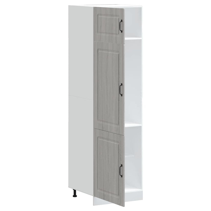 Kitchen Cupboard Kalmar Grey Sonoma Engineered Wood