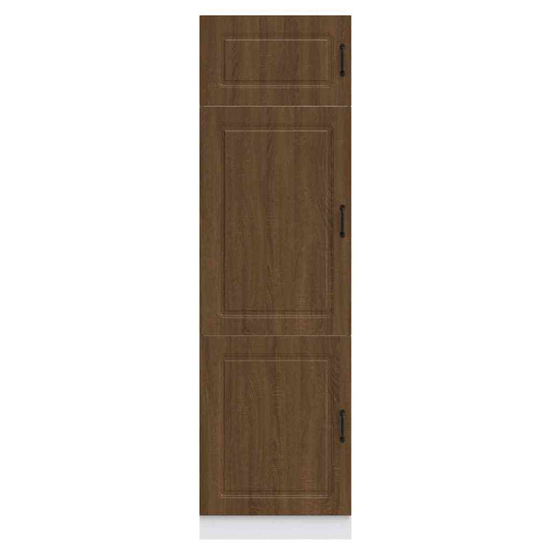 Kitchen Cupboard Kalmar Brown Oak Engineered Wood