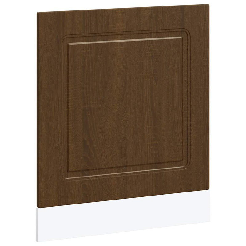 Dishwasher Panel?Kalmar?Brown Oak 60x1.5x67 cm Engineered Wood