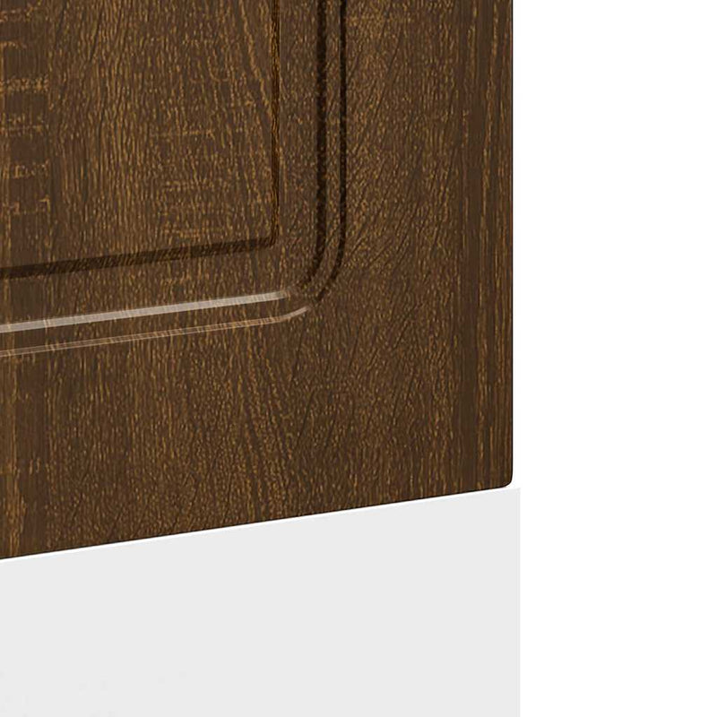 Dishwasher Panel?Kalmar?Brown Oak 60x1.5x67 cm Engineered Wood