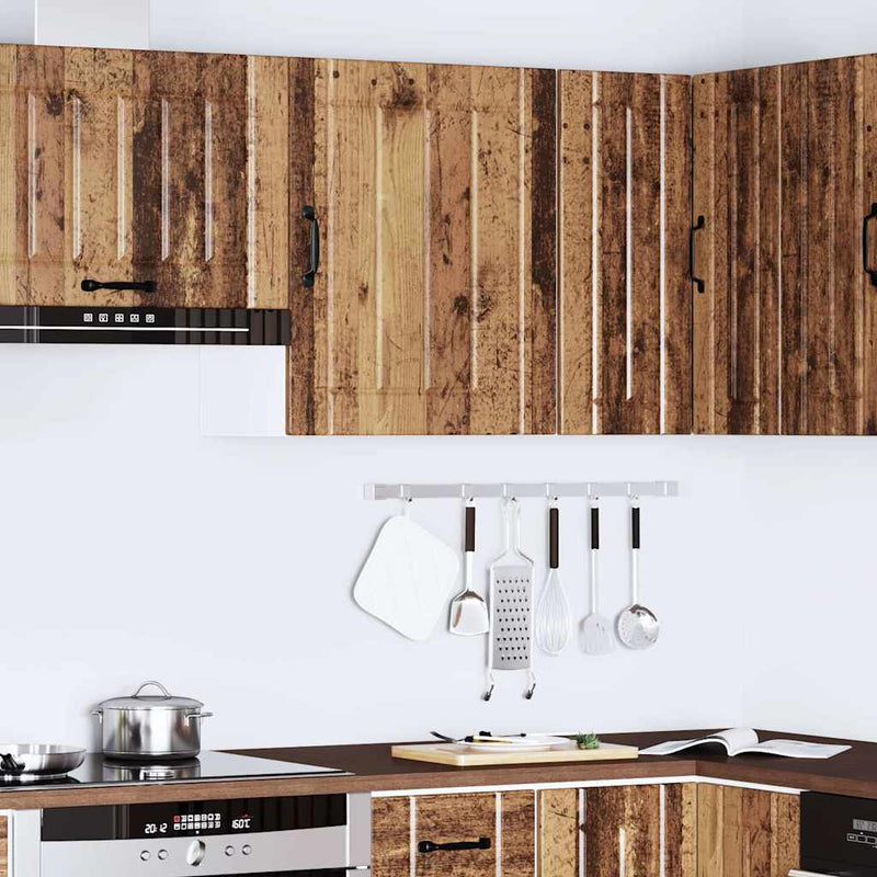 Kitchen Wall Cabinet Lucca Old Wood Engineered Wood