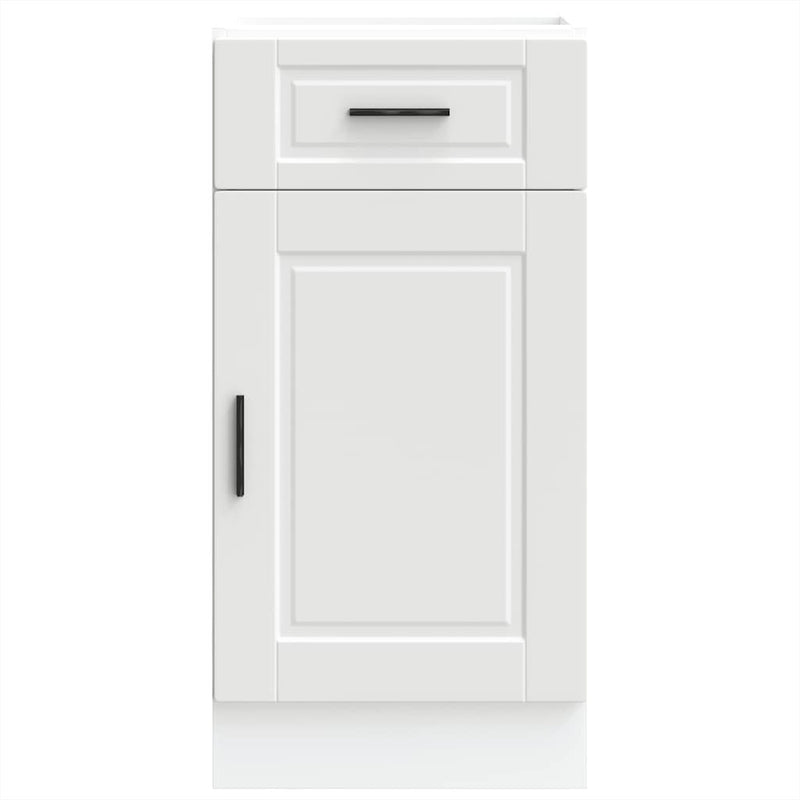 Kitchen Base Cabinet?Porto White Engineered Wood