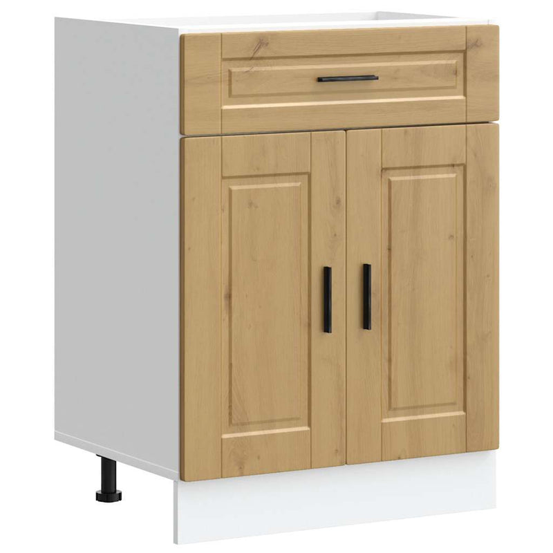 Kitchen Base Cabinet?Porto Artisan Oak Engineered Wood