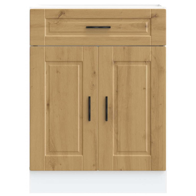 Kitchen Base Cabinet?Porto Artisan Oak Engineered Wood