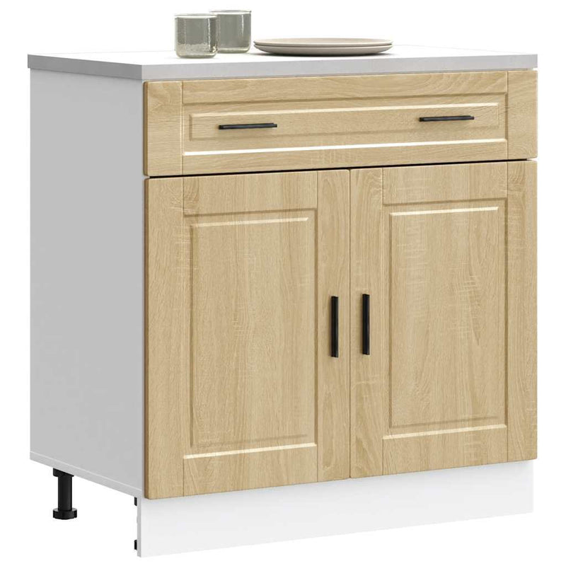 Kitchen Base Cabinet?Porto Sonoma Oak Engineered Wood