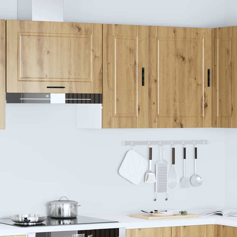 Kitchen Wall Cabinet?Porto Artisan Oak Engineered Wood