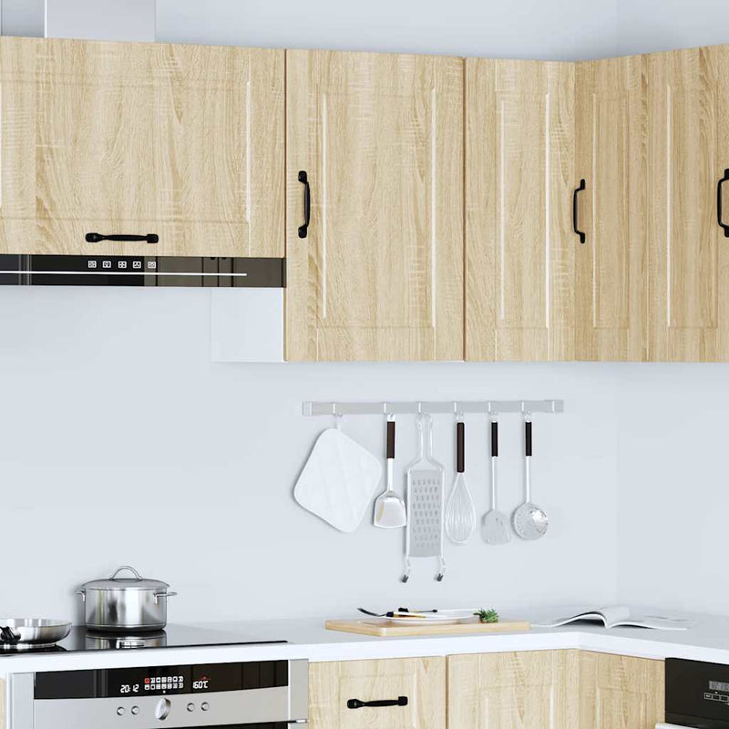 Kitchen Wall Cabinet?Porto Sonoma Oak Engineered Wood