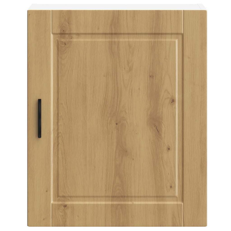 Kitchen Wall Cabinets 2 pcs?Porto Artisan Oak Engineered Wood