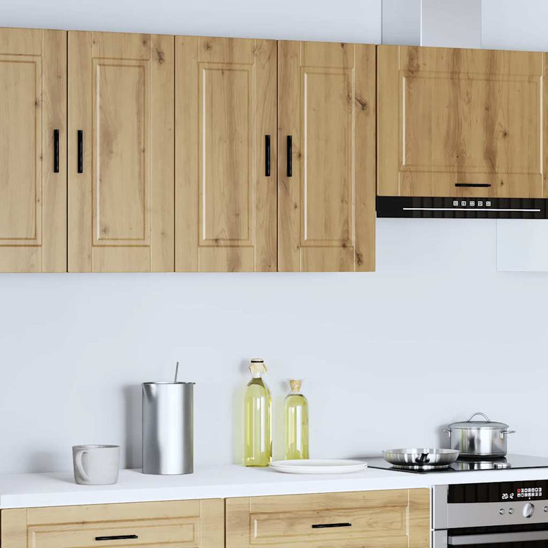 Kitchen Wall Cabinet Porto Artisan Oak Engineered Wood