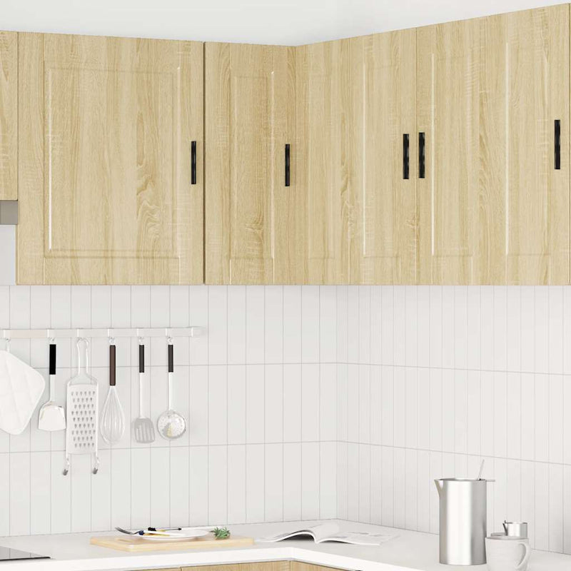 Kitchen Wall Corner Cabinet "Porto" Sonoma Oak Engineered Wood