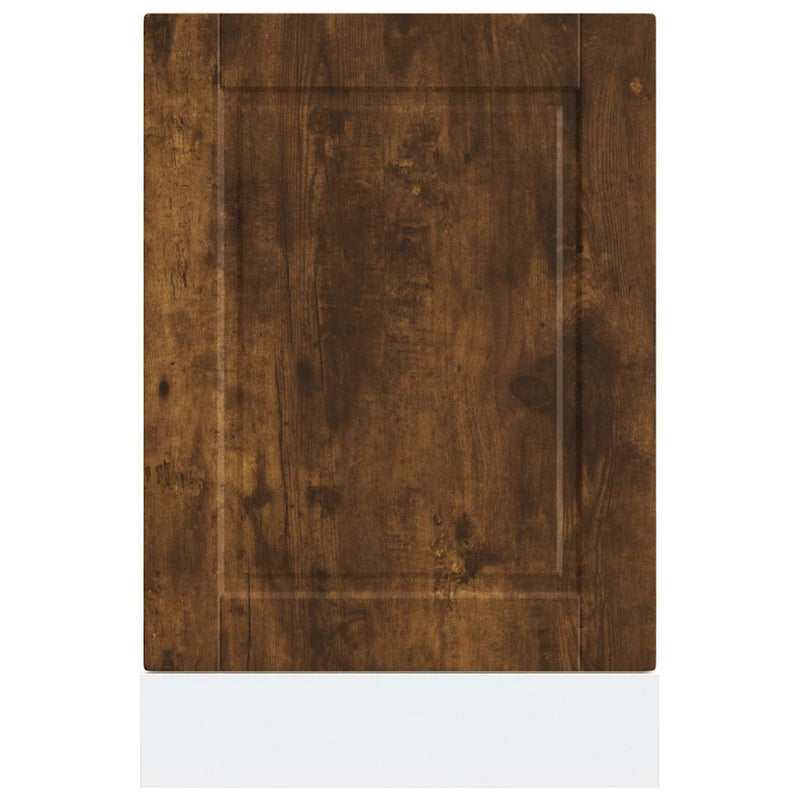 Dishwasher Panel Porto Smoked Oak 45x1,5x67 cm Engineered Wood